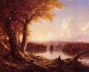 Thomas Cole Indian at Sunset china oil painting reproduction